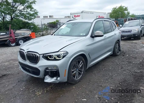 2019 BMW X3 M40I из США, поврежденный, VIN 5UXTS3C57K0Z06289